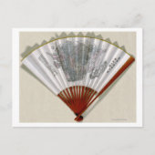 China op het gezicht van een FanPanoramic Map Briefkaart (Voorkant)