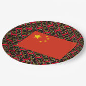 CHINA PAPIEREN BORDJE (Gekanteld)