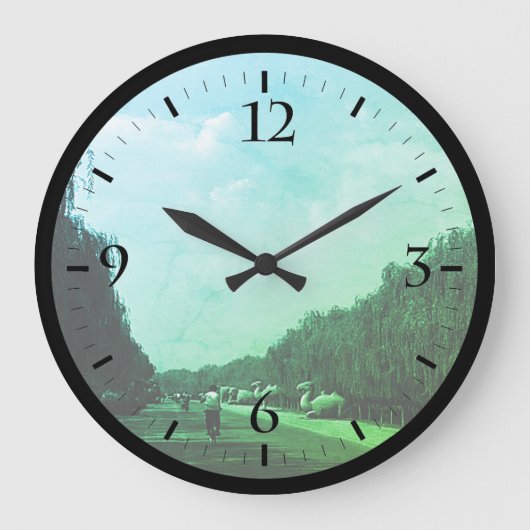  China Pekin prachtige paden minggraven L Grote Klok (Voorkant)