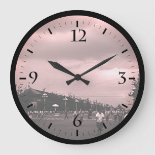  China Pekin straat Tiananmen plein Groot Grote Klok