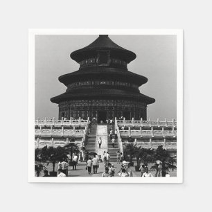  China Pekin Temple of Heaven 1970 Servetten