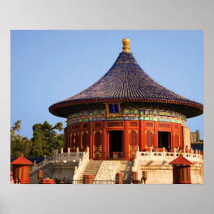 China, Peking, Tian Tan Park, Hemeltempel, 2 Poster