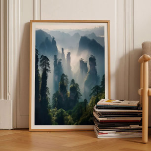 China Print China Poster China Landschapsprint Mou