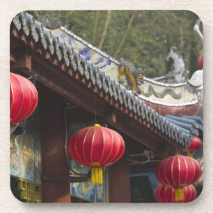 CHINA, provincie Chongqing, Fengdu. Fengdu Geesten Drankjes Onderzetter