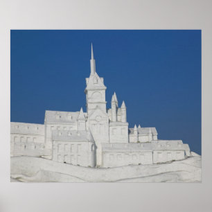 CHINA, provincie Heilongjiang, Haerbin (Harbin). 3 Poster