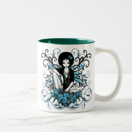 China Retro Lilly Fantasy Mok (Rechts)