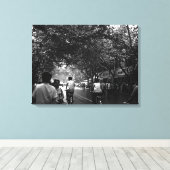 China Shanghai Street Canvas Afdruk (Insitu (Houten vloer))