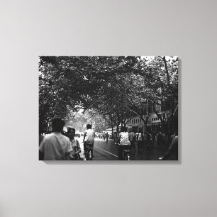  China Shanghai Street Canvas Afdruk