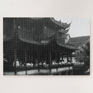China Shanghai Yuyuan tuin Dianchun hal Legpuzzel