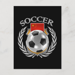 China Soccer 2016 Fan Gear Briefkaart