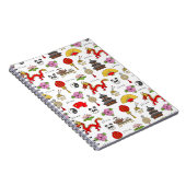 China Symbols Patroon Notitieboek (Rechterzijde)