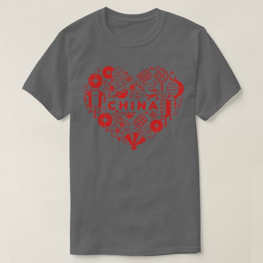 China T-shirt (Design voorkant)
