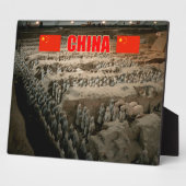 CHINA Terracotta Army Fotoplaat (Zijkant)