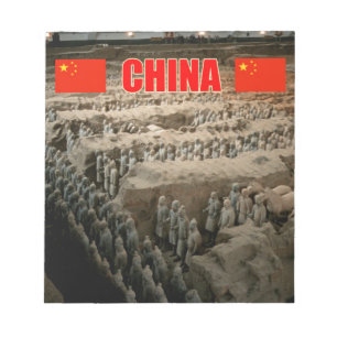 CHINA Terracotta Army Notitieblok