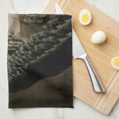 CHINA Terracotta Army Theedoek (Quarter Fold)