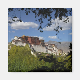 China, Tibet, Lhasa, Potala-paleis Magneet