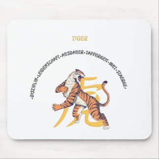 China Tierkreiszeichen Tiger Muismat