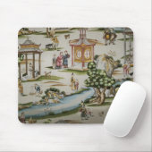  China Toile scene Muismat (Met muis)