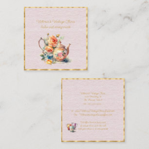 China Verkoper en Consignment Shop Vierkante Visitekaartje