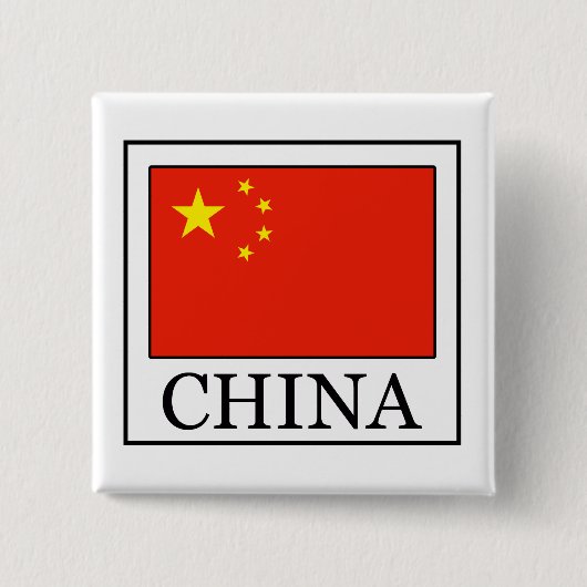 China Vierkante Button 5,1 Cm (Voorkant)