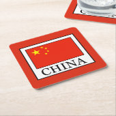 China Vierkante Kartonnen Onderzetter (Schuin)