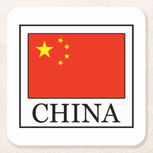 China Vierkante Kartonnen Onderzetter