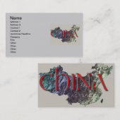 China Visitekaartje (Voorkant / Achterkant)