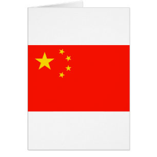 China vlag - hoge kwaliteit