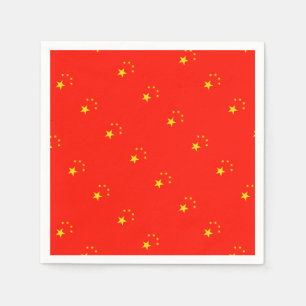 China vlag - hoge kwaliteit servet