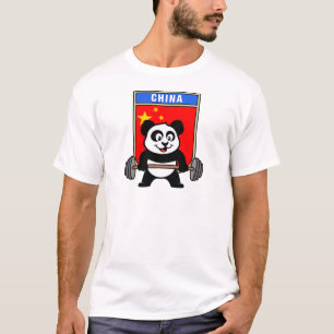 China Weightlift Panda T-shirt