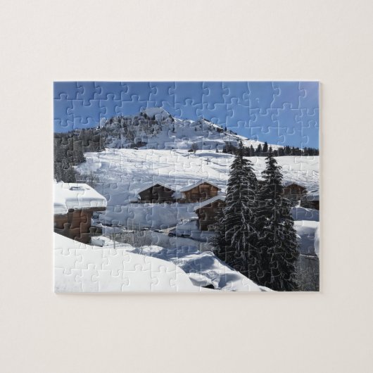 Chinaillon, Franse Alpen Legpuzzel (Horizontaal)