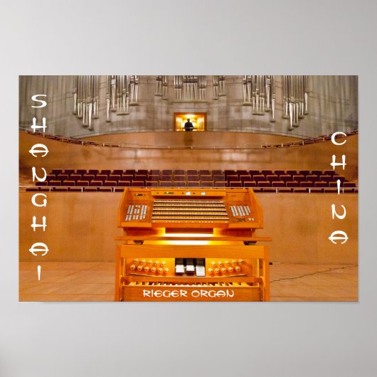 China's grootste orgaan-poster poster (Voorkant)