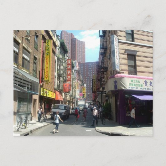 CHINATOWN BRIEFKAART (Voorkant)