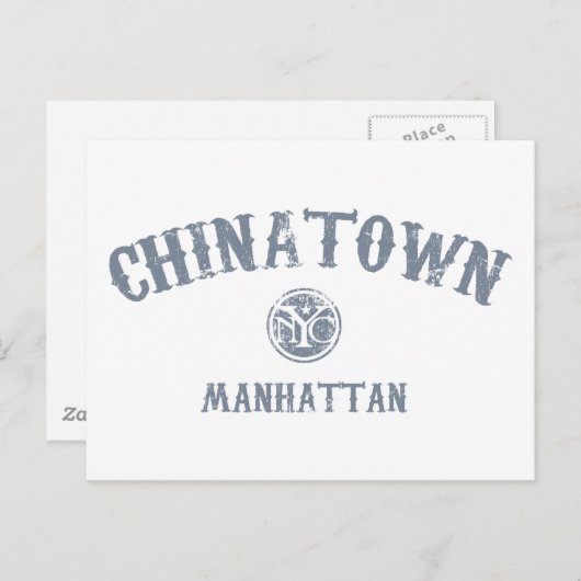 Chinatown Briefkaart (Voorkant / Achterkant)