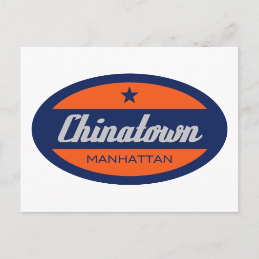 Chinatown Briefkaart (Voorkant)
