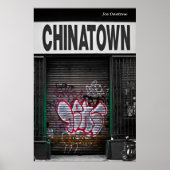 Chinatown Graffiti Poster (Voorkant)