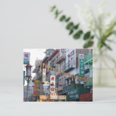 Chinatown in San Francisco Briefkaart (Staand voorkant)