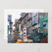 Chinatown in San Francisco Briefkaart (Voorkant / Achterkant)