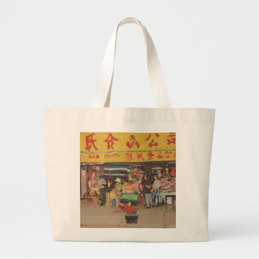 Chinatown New York 2012 Grote Tote Bag (Voorkant)