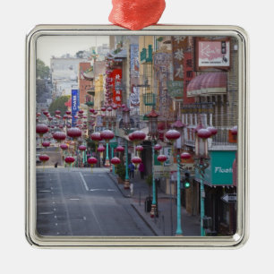 Chinatown op Grant Street in San Francisco. Metalen Ornament