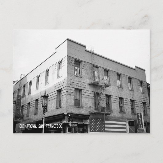 Chinatown, San Francisco Briefkaart (Voorkant)