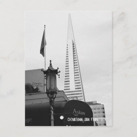 Chinatown, San Francisco Briefkaart (Voorkant)
