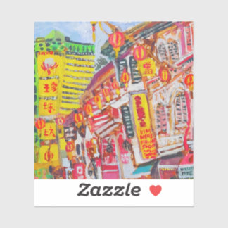 Chinatown Singapore Sticker