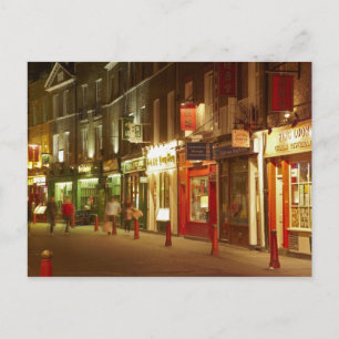 Chinatown, Soho, Londen, Engeland, Verenigd Konink Briefkaart