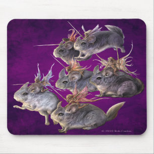Chinchilla Cavalry Mousepad Muismat