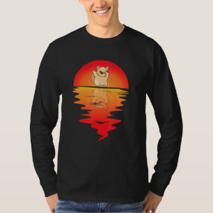 Chinchilla Dancing Sunset Chinchilla Owner T-shirt