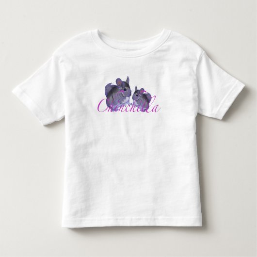 Chinchilla familie T-Shirt (Voorkant)