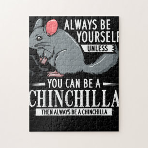 Chinchilla Gift Funny Cute Pet Legpuzzel