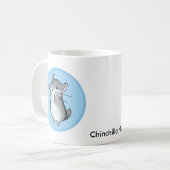 Chinchilla hug koffiemok (Voorkant links)