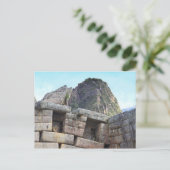 Chinchilla in Machu Picchu, Peru Briefkaart (Staand voorkant)